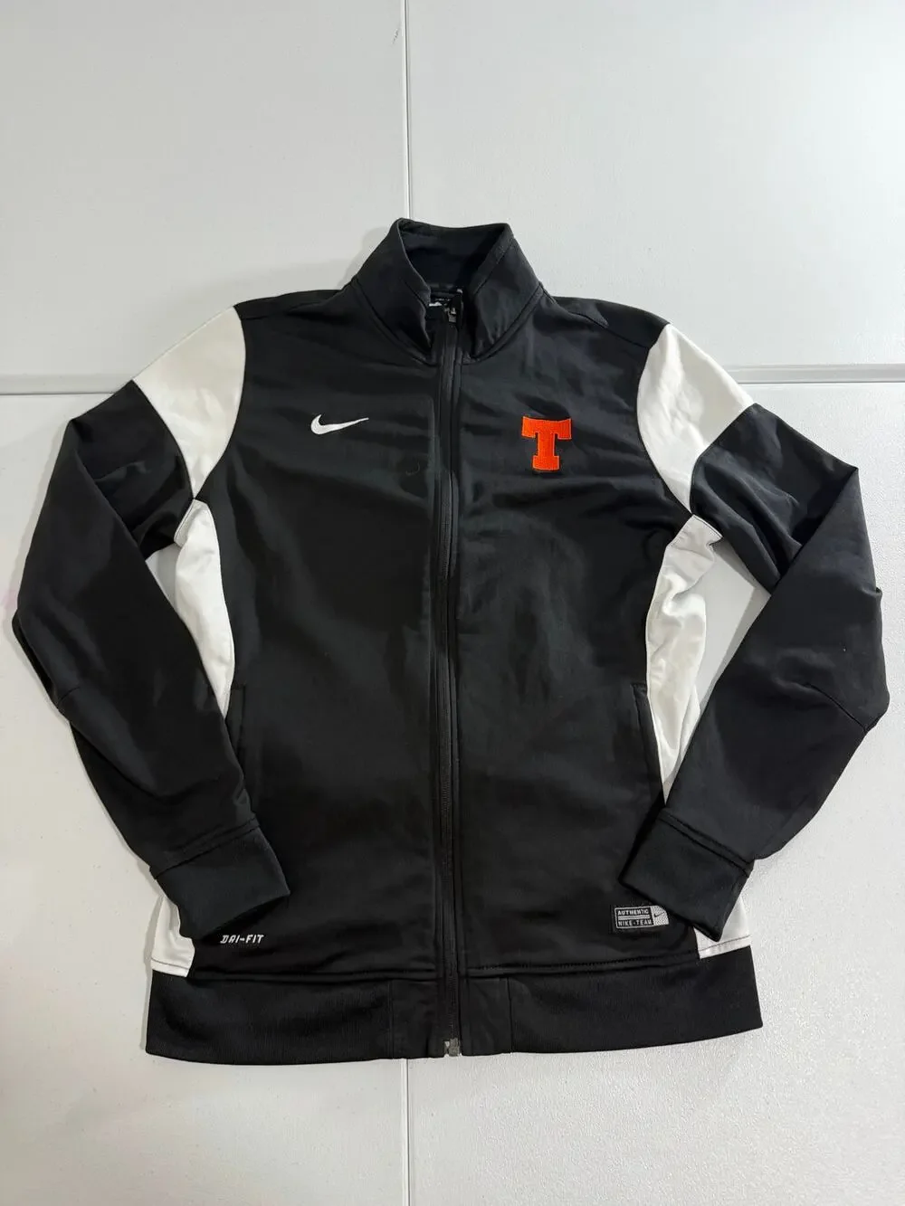 Nike Tennessee Volunteers Dri-Fit Full Zip Track Jacket Size Large Youth/Girls